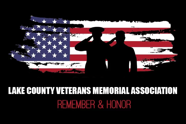 Image of Lake County Veterans Memorial Associations logo.