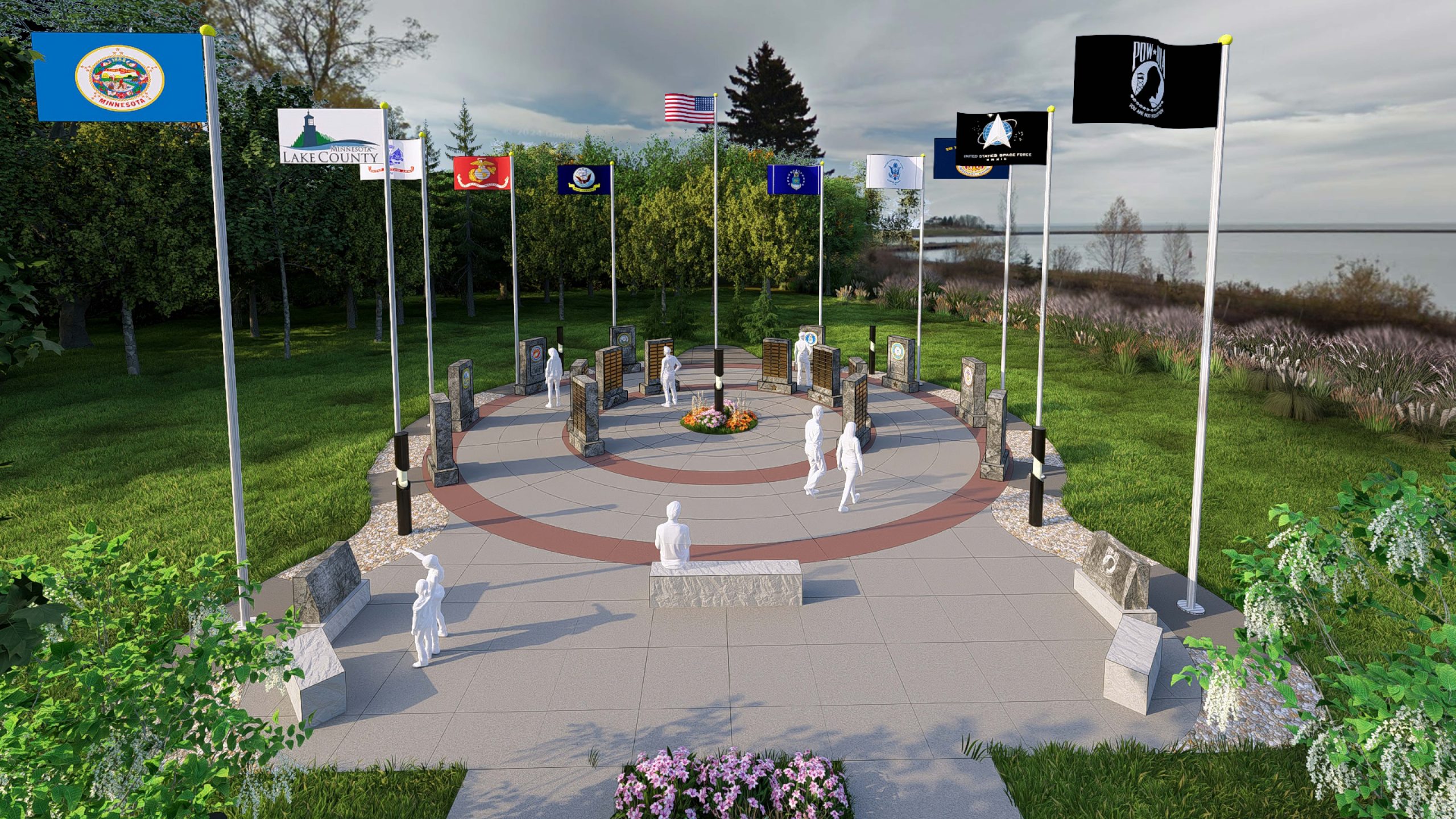 Lake County Veterans Memorial